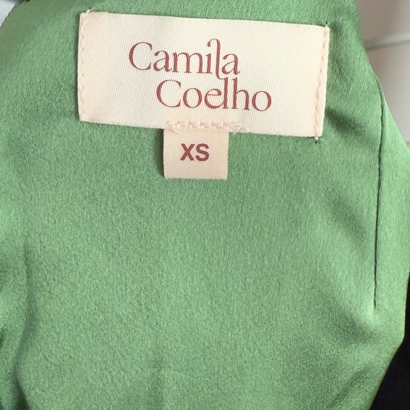 Camila Coehlo Remi Midi Dress in Jade Green - Picture 4 of 4